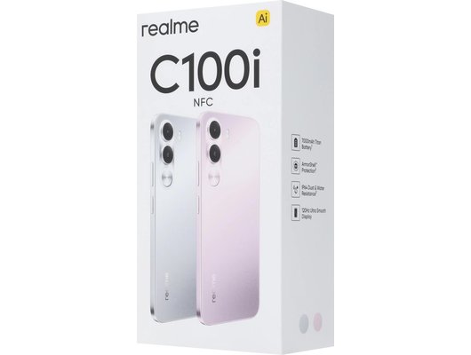 Смартфон Realme C100i 4/128Gb Silver